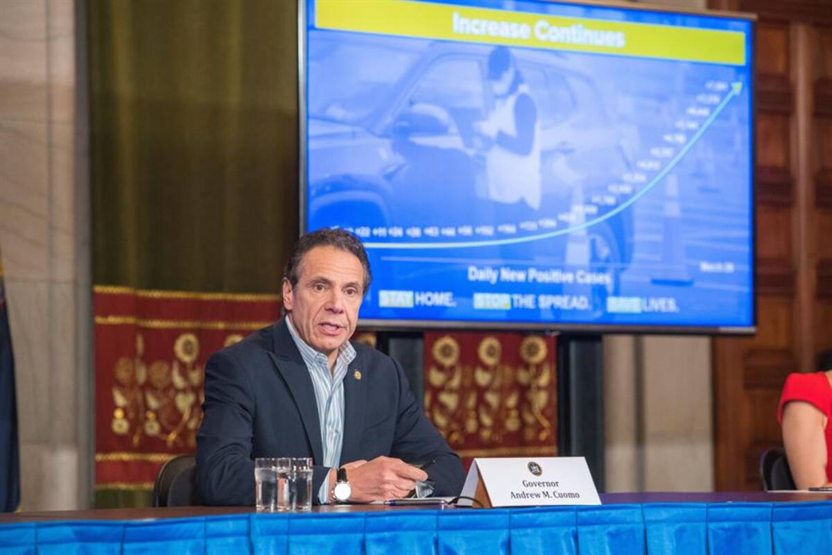 Nueva York roza los 60 mil casos y los mil muertos por coronavirus