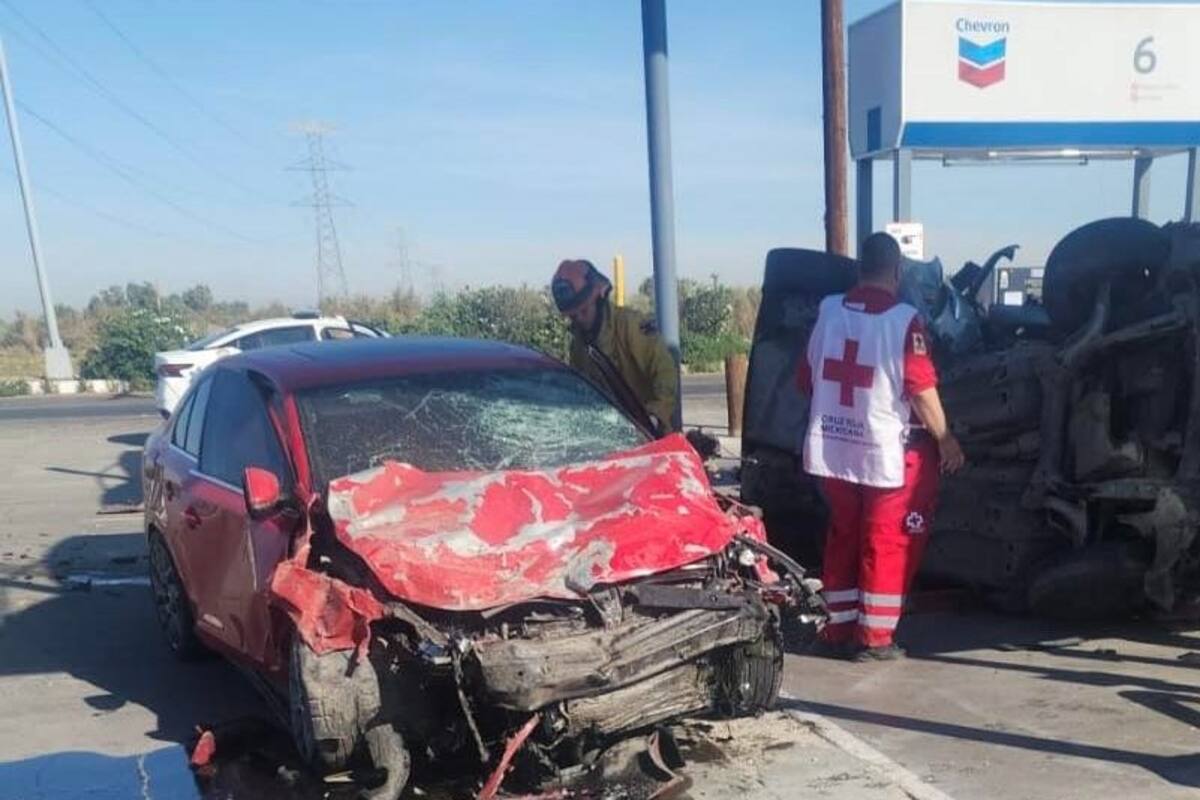 Accidente de tránsito deja a dos lesionados, uno de ellos detenido