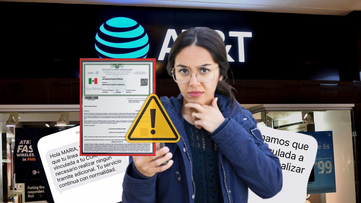 Usuarios denuncian vinculación automática de líneas móviles a la CURP sin autorización previa. | Archivo GH