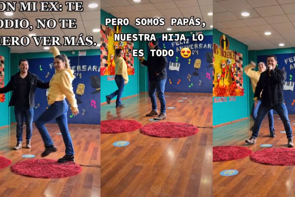 TIKTOK: Padres divorciados bailan «Torero» de Chayanne para evento escolar de su hija