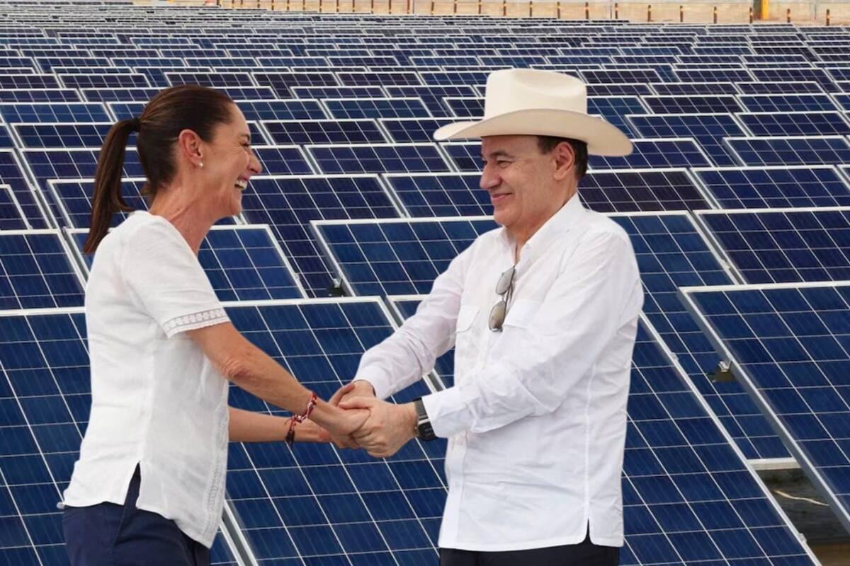 Alfonso Durazo anuncia el aumento de plantas solares en Central de Peñasco con respaldo de Presidenta Sheinbaum