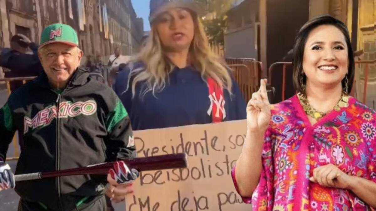 Xóchitl Gálvez señala al presidente de "batear" a las madres buscadoras luego de que Ceci Flores se vistiera de beisbolista para que la atendiera.