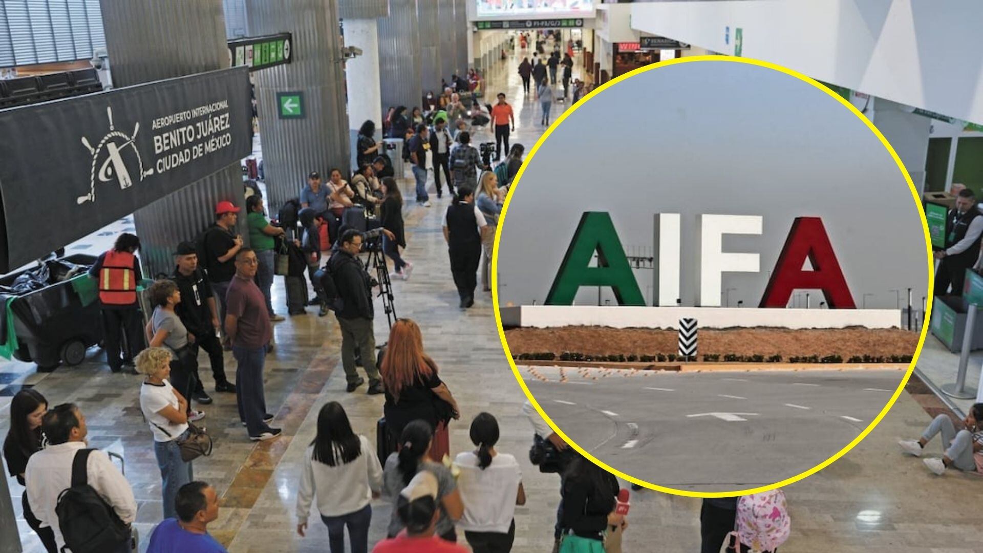 AIFA aumenta número de pasajeros contrario a lo que sucede en el AICM / Especial