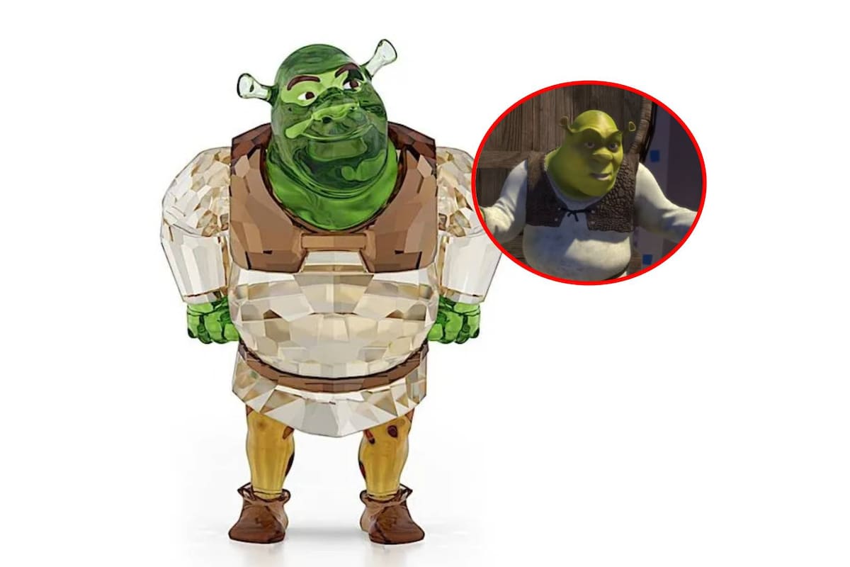 Shrek: Swarovski lanza figura con valor superior a 750 dólares