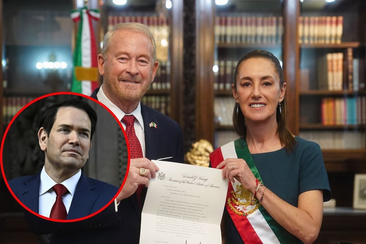 Embajador de EEUU en México respalda a Marco Rubio: “México ha mostrado creciente cooperación en seguridad nacional”, afirma