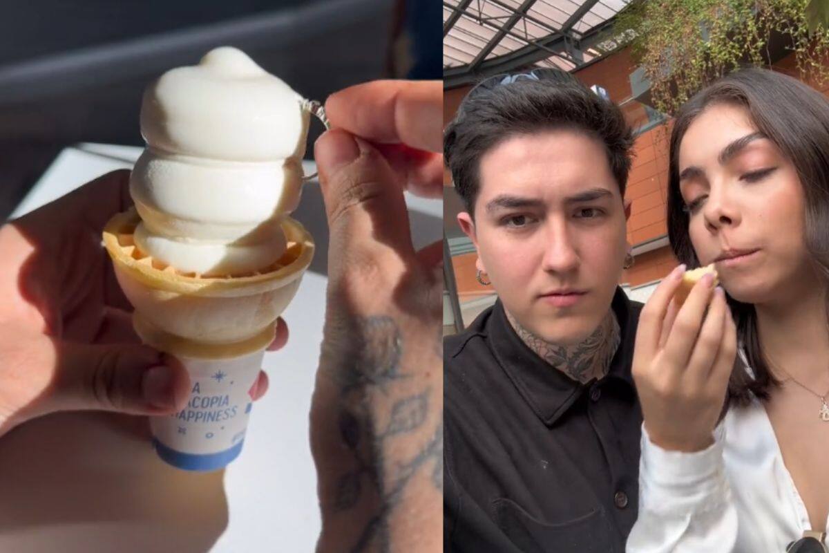 Influencer le pone anillo de compromiso en el helado de su novia y este desaparece