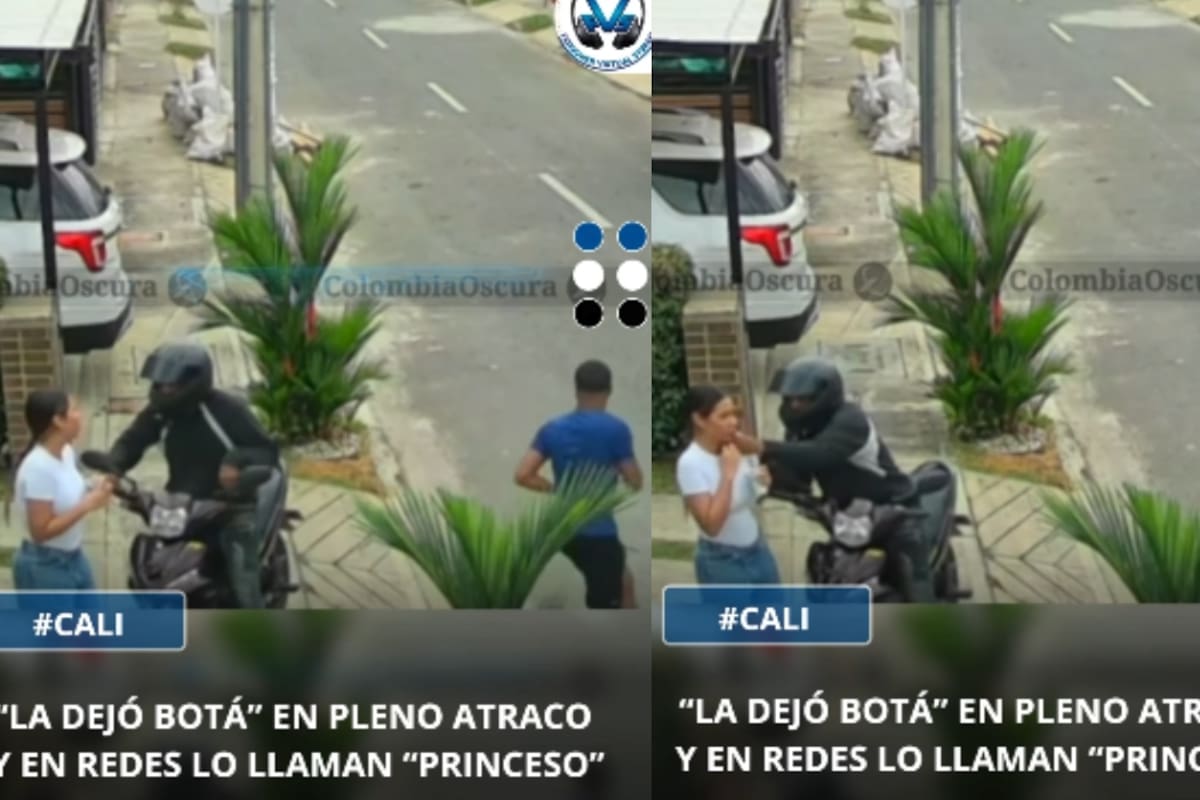 “Mejor ándate sola, ¿para qué quieres un novio así?” Joven sale corriendo y deja sola a su novia durante un intento de asalto, desatando críticas en redes sociales