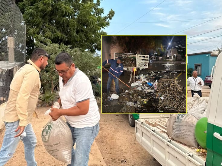 Gobierno de Hermosillo realiza acciones  preventivas ante las lluvias de ‘Raymond’