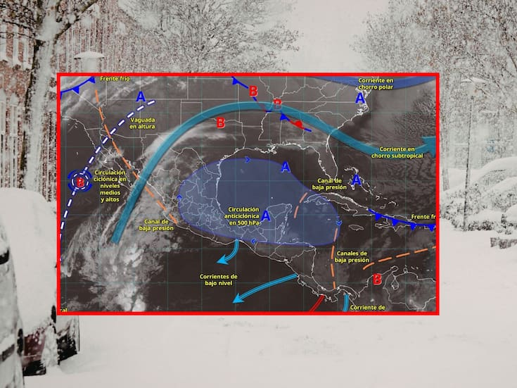 Alerta del SMN: se esperan lluvias fuertes y posibles nevadas, temperaturas bajo cero y rachas de viento hoy en estas ciudades de México