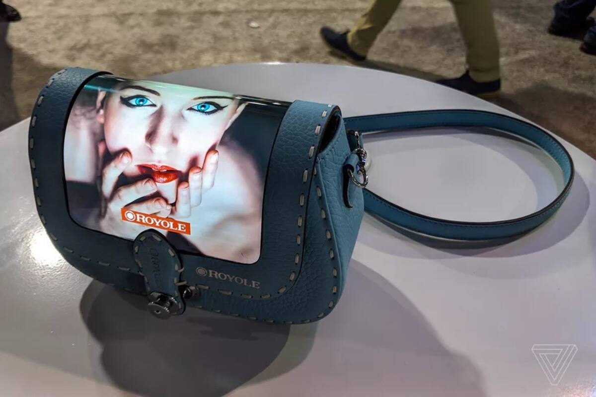Louis Vuitton y Royole agregan pantallas a bolsos