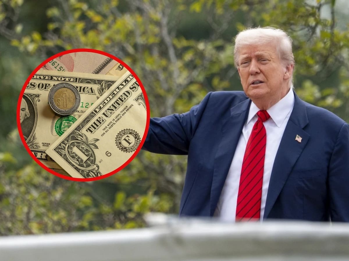 Dólar vs Peso mexicano: ¿En cuánto cotiza hoy el tipo de cambio? | Crédito: AP/Canva