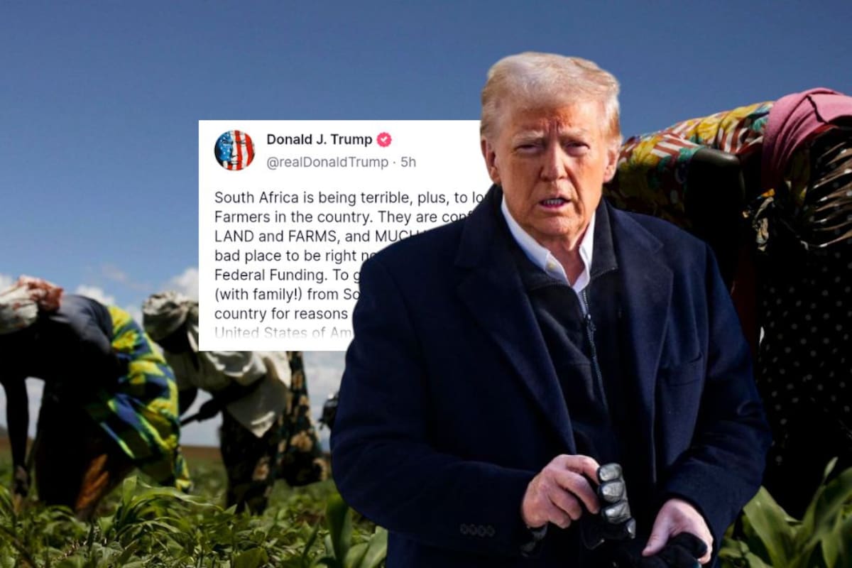 Trump ofrece asilo y ciudadanía rápida a granjeros sudafricanos; acusa al gobierno de expropiar tierras sin compensación