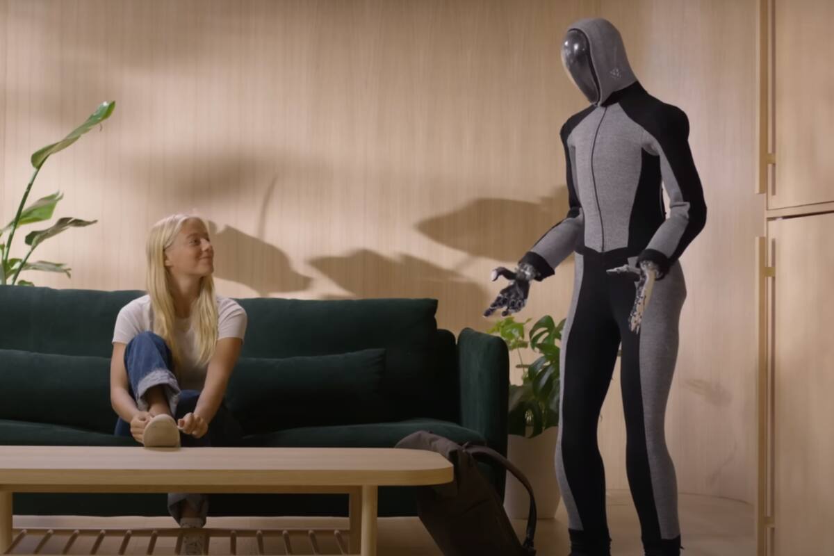 Un robot humanoide diseñado para vivir en los hogares está listo para su lanzamiento; sería experto en doblar ropa