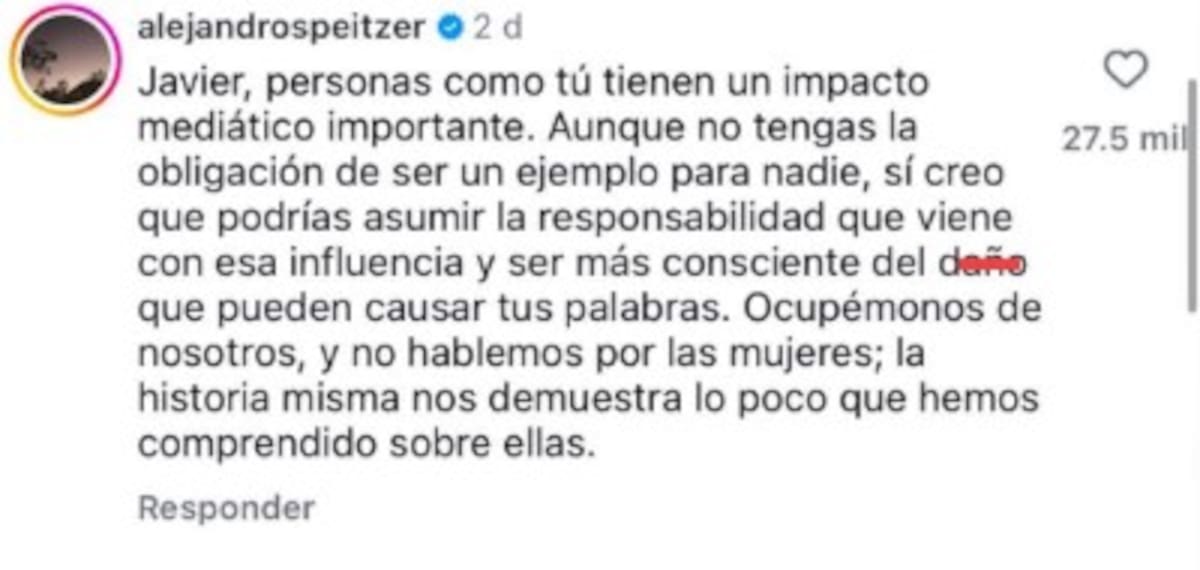 Alejandro Speitzer responde al Chicharito