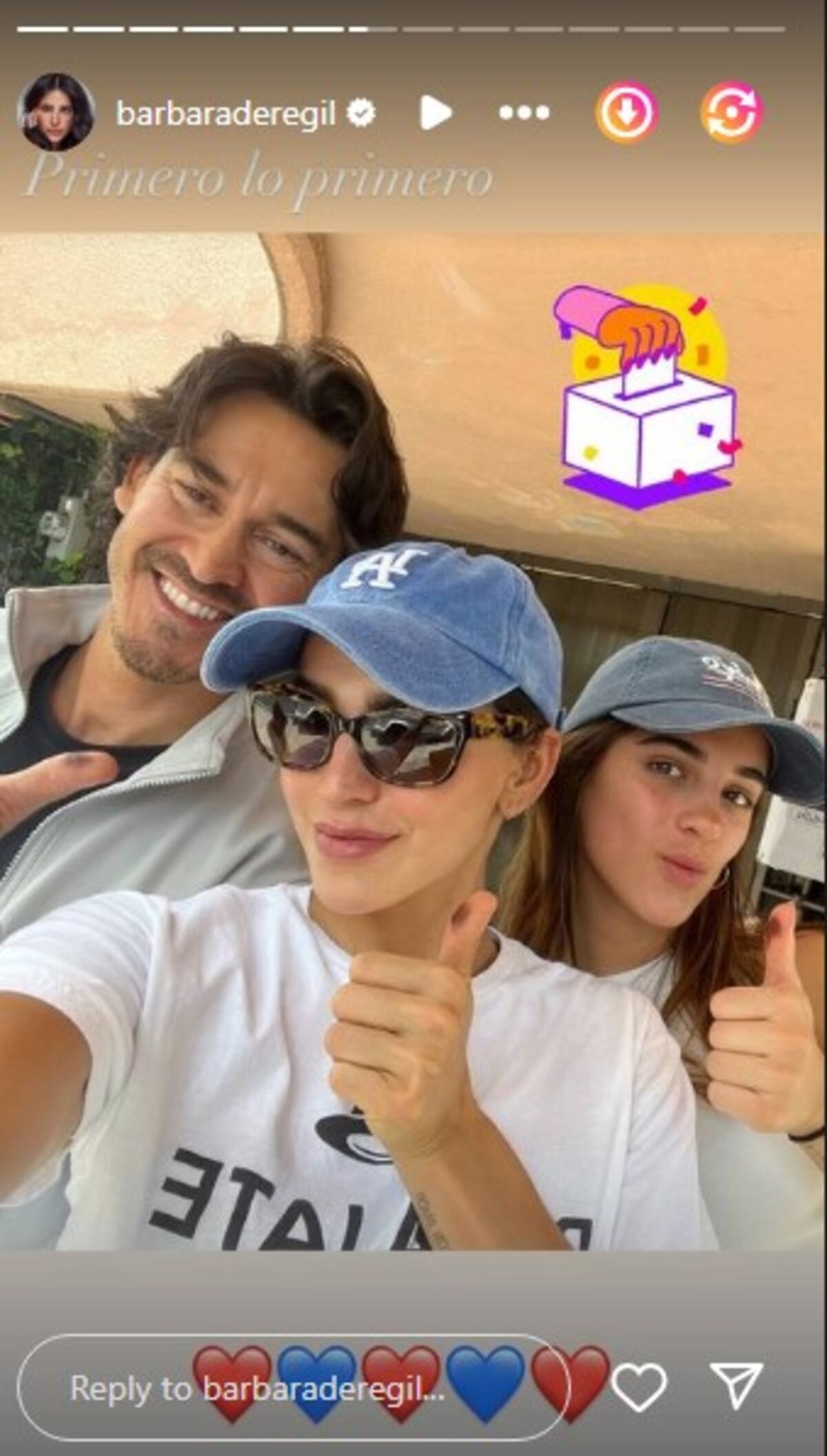 Barbara del Regil, Fernando y Mar del Regil