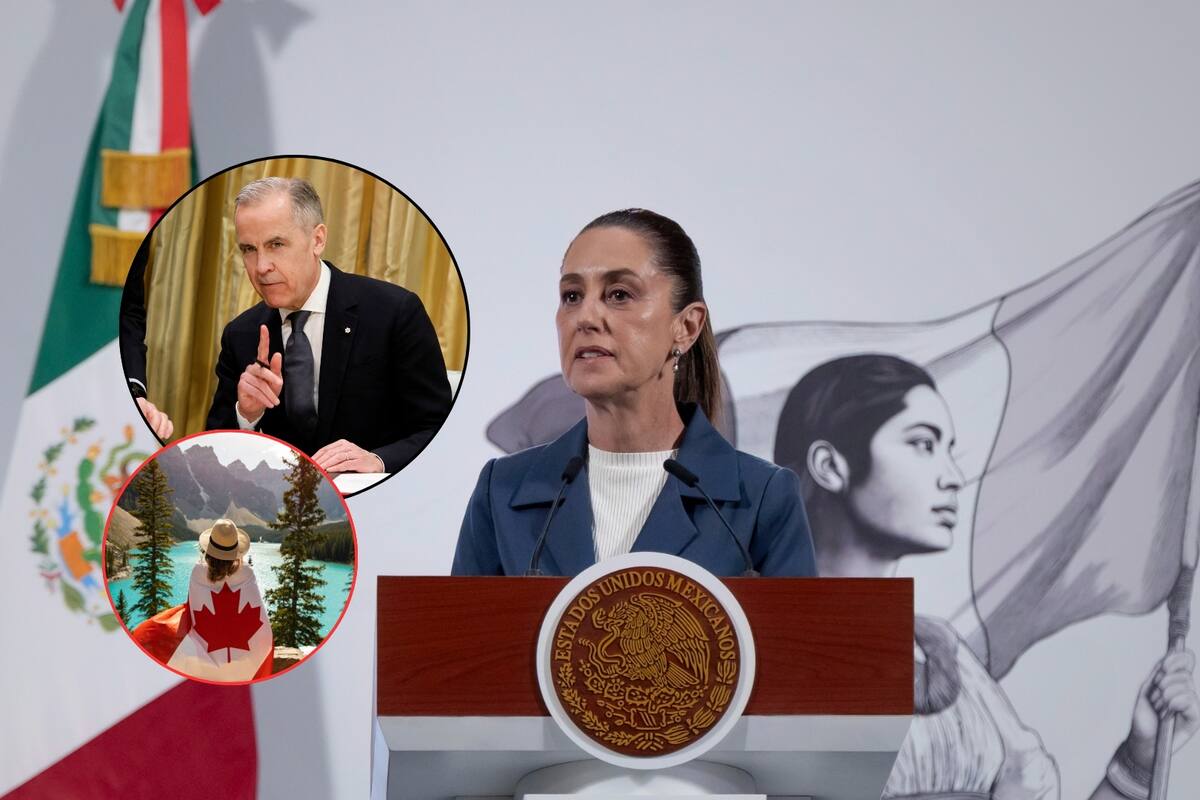 Sheinbaum hablará sobre mexicanos que trabajan en Canadá con Mark Carney en su visita a México