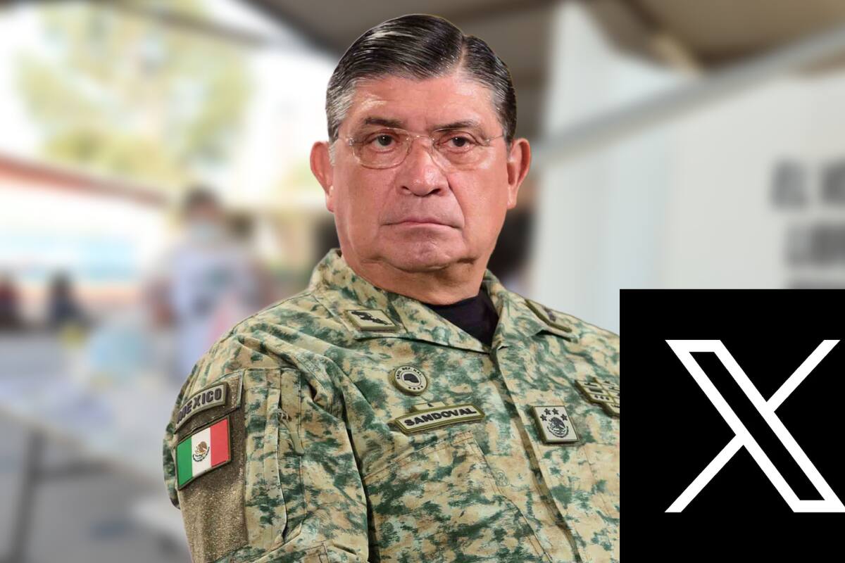 Luis Cresencio Sandoval no tiene cuenta de X; Sedena dice que es falso mensaje que circula
