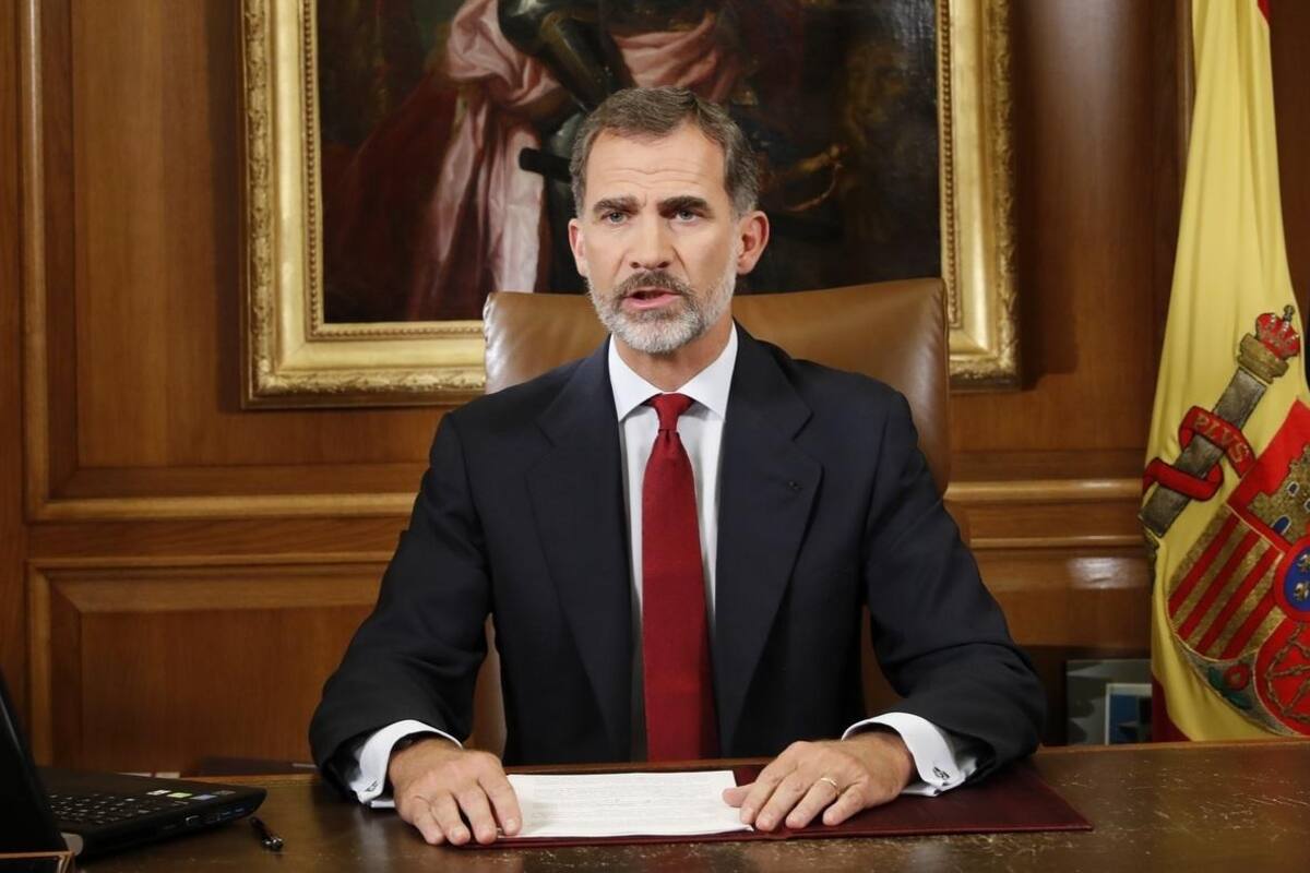 Felipe VI, rey de España, renuncia a la herencia de su padre