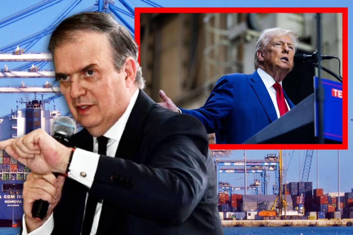 México respondería a posibles aranceles de Trump con medidas similares, advierte Ebrard