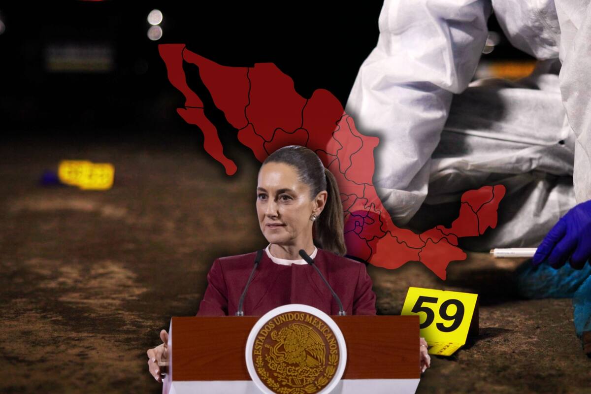 Homicidios y feminicidios bajan con Claudia Sheinbaum, pero estos otros delitos van en aumento