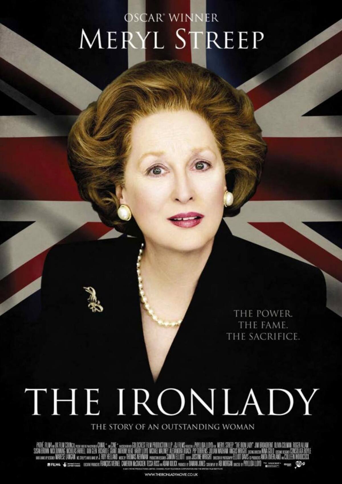 Película "La Dama de Hierro" de Meryl Streep.