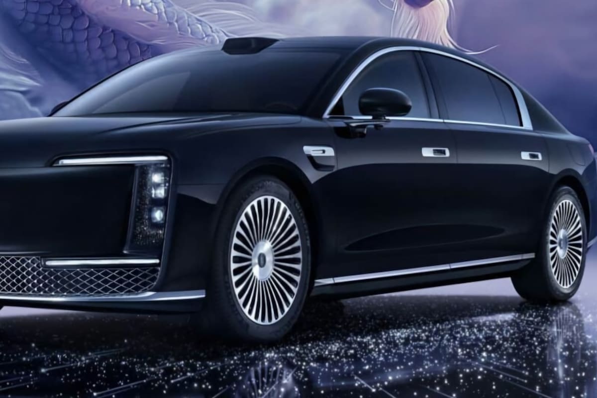 Este es el impresionante Huawei S800, el auto eléctrico chino de lujo que le está haciendo competencia a Maybach y Rolls-Royce