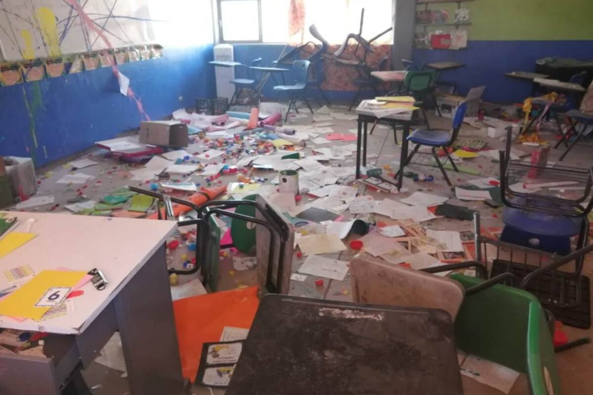 Atacan vándalos patrimonio educativo de los nogalenses