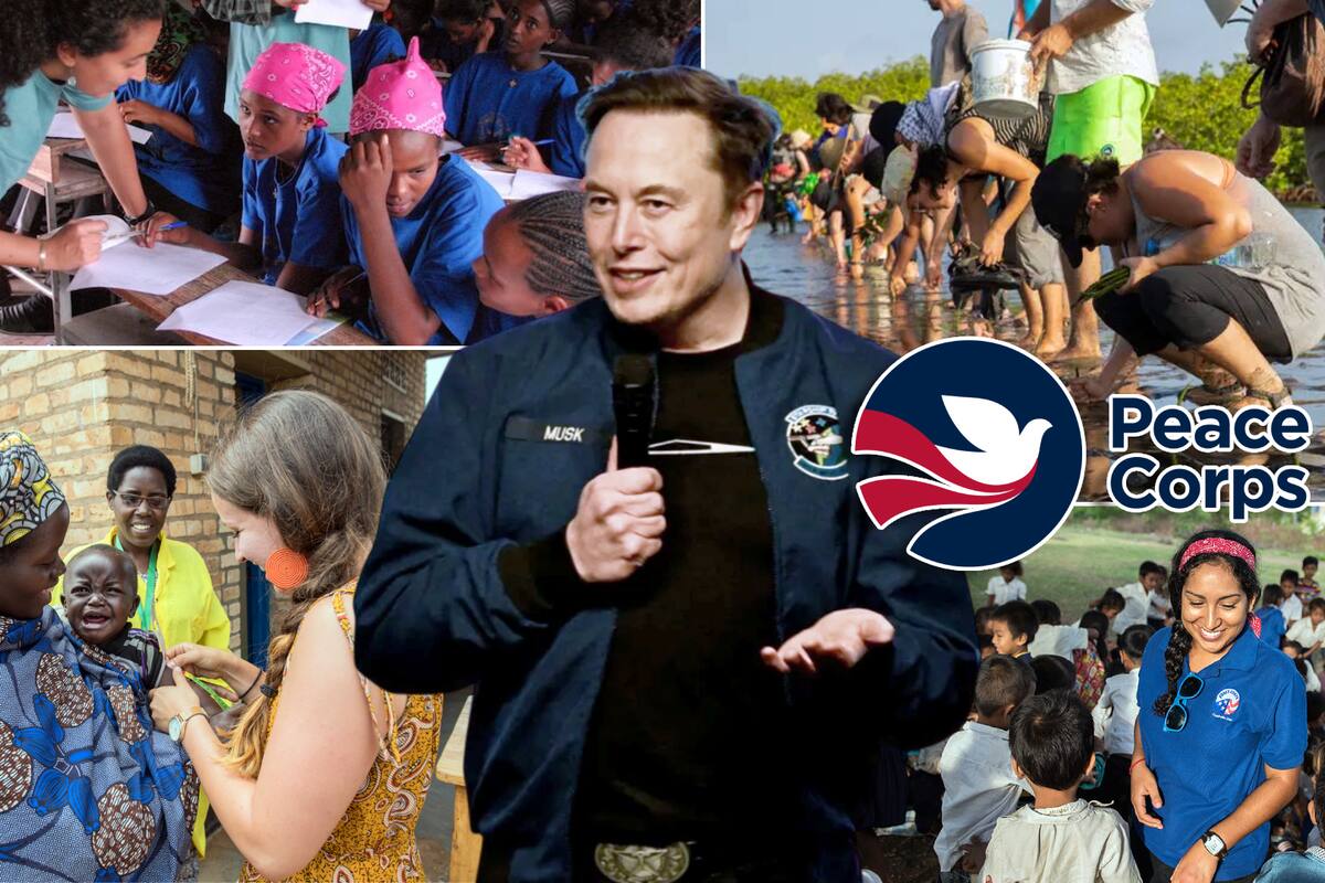 Ahora van contra los voluntarios: Peace Corps reporta la llegada de DOGE a sus instalaciones