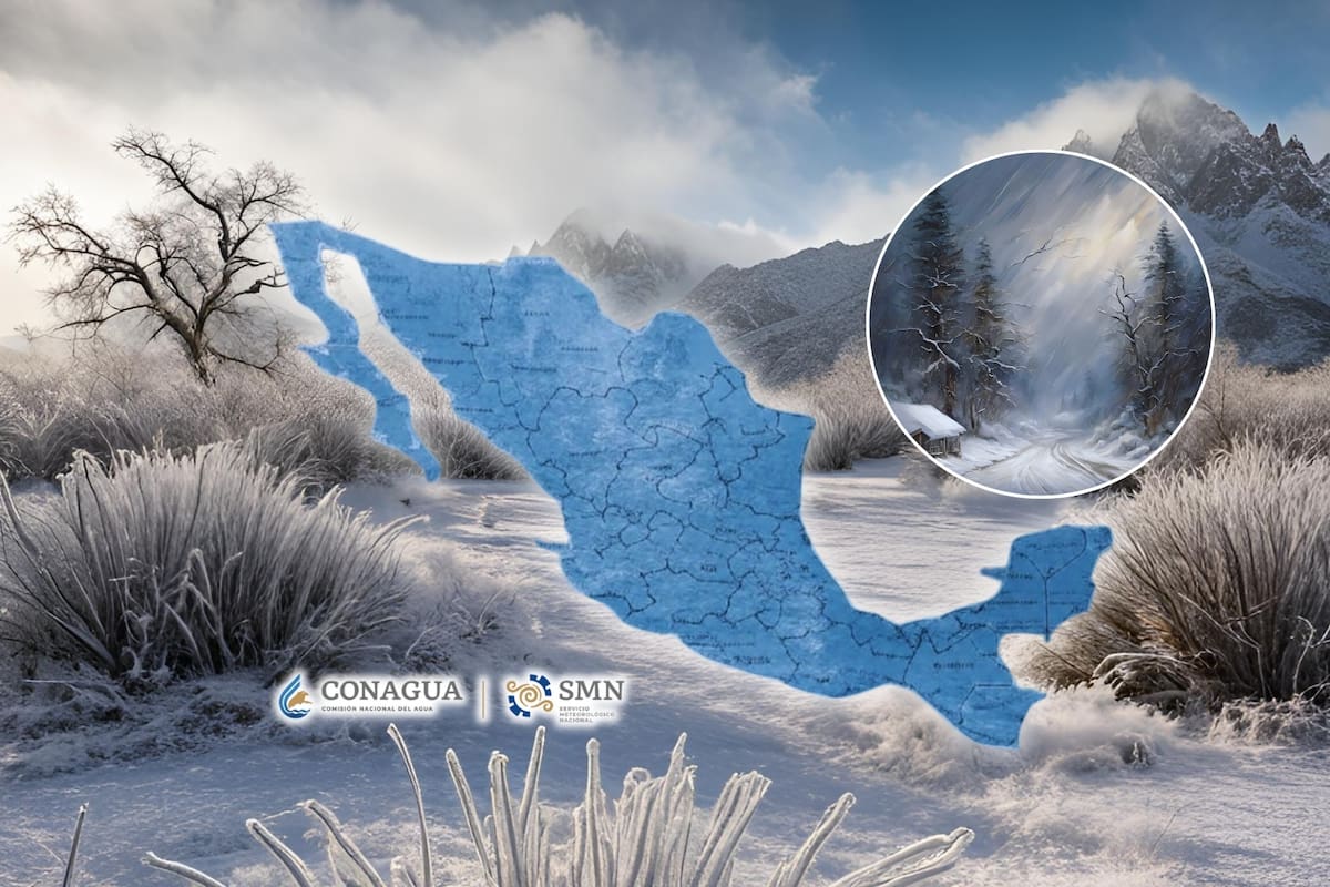 Severas heladas y posible caída de nieve se esperan en estos estados, además de un nuevo frente frío para el viernes