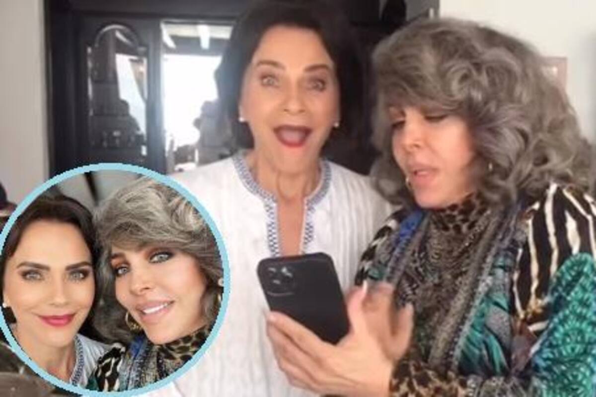 Pati Chapoy comparte foto junto a Verónica Castro y causa revuelo: "Un filtro más y purifican el agua"