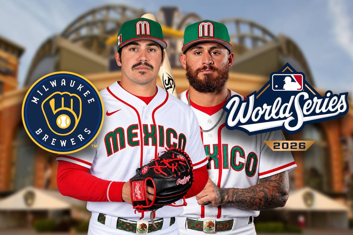 ¿Quiénes son los mexicanos de Brewers que jugarán la Serie Mundial 2026?