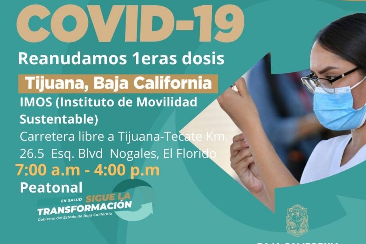 Reanudan aplicación de primeras y segundas dosis de vacunas contra el covid-19