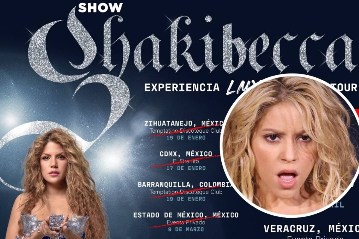 Shakibecca anuncia gira mundial igual que Shakira y el internet le pide parar