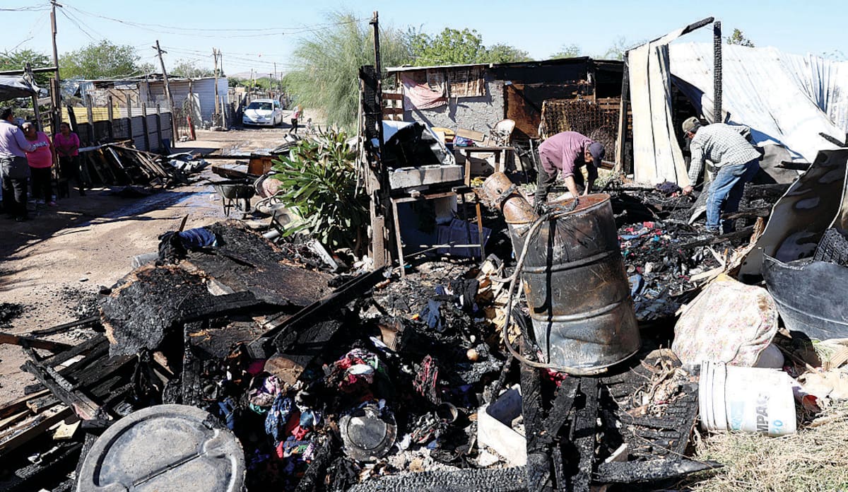 El domicilio se ubica en Rama y Guayacán, de la invasión Guayacán, al Norte de la ciudad. FOTO: JULIÁN ORTEGA