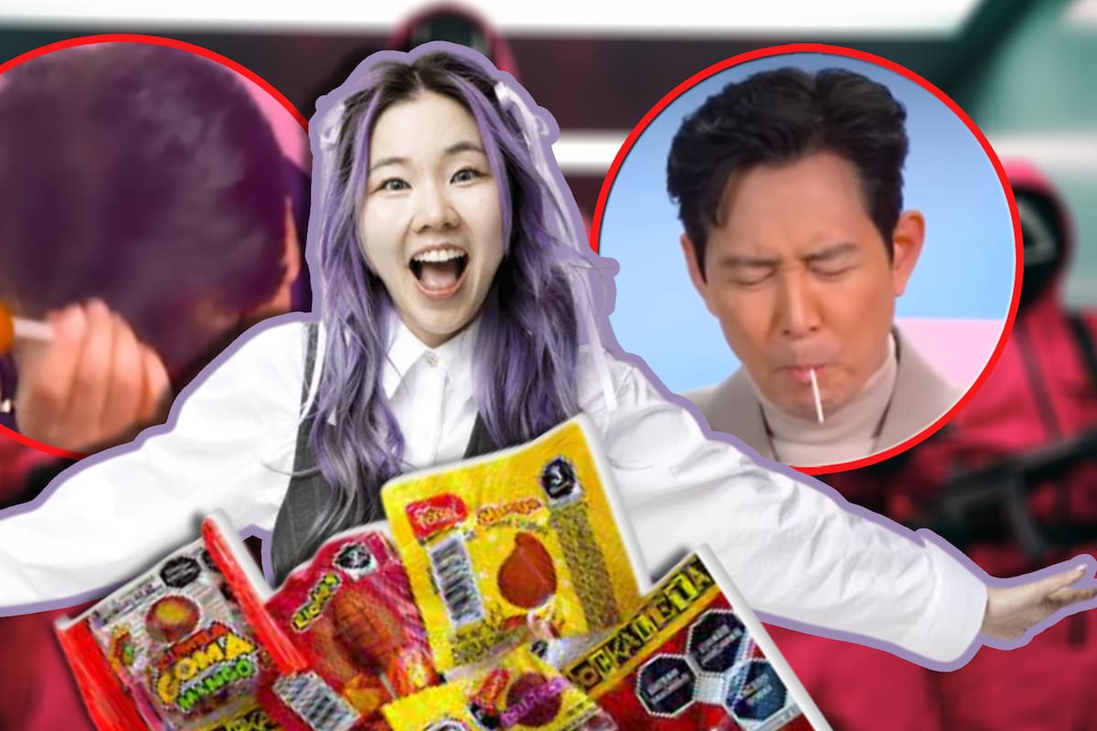 Protagonistas de El Juego del Calamar prueban dulces mexicanos con Chingu Amiga; “enchile a los actores”