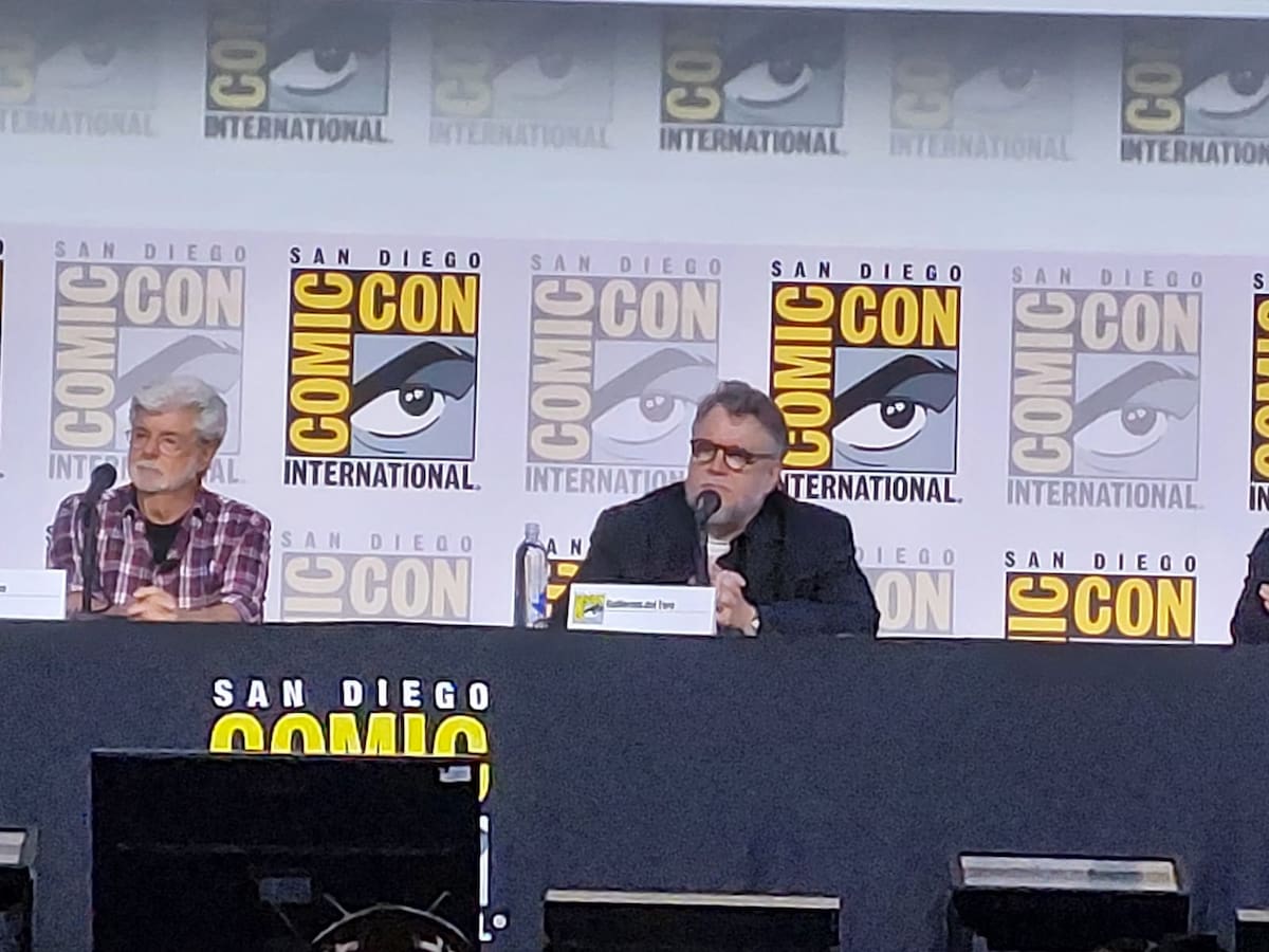 Junto a Guillermo del Toro, quien también participa en la charla, ambos directores pusieron la cereza del pastel a cuatro días repletos de arte. Foto: Andrea García