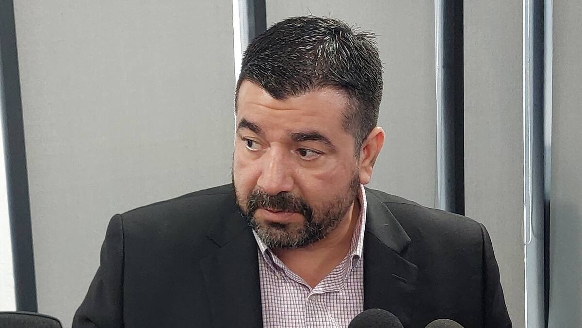 Miguel Ángel Gaxiola, Fiscal de Homicidios de la Fiscalía General del Estado. | Foto: Roberto Sánchez