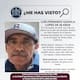 Se busca Luis Fernando Gaxiola López de 58 años