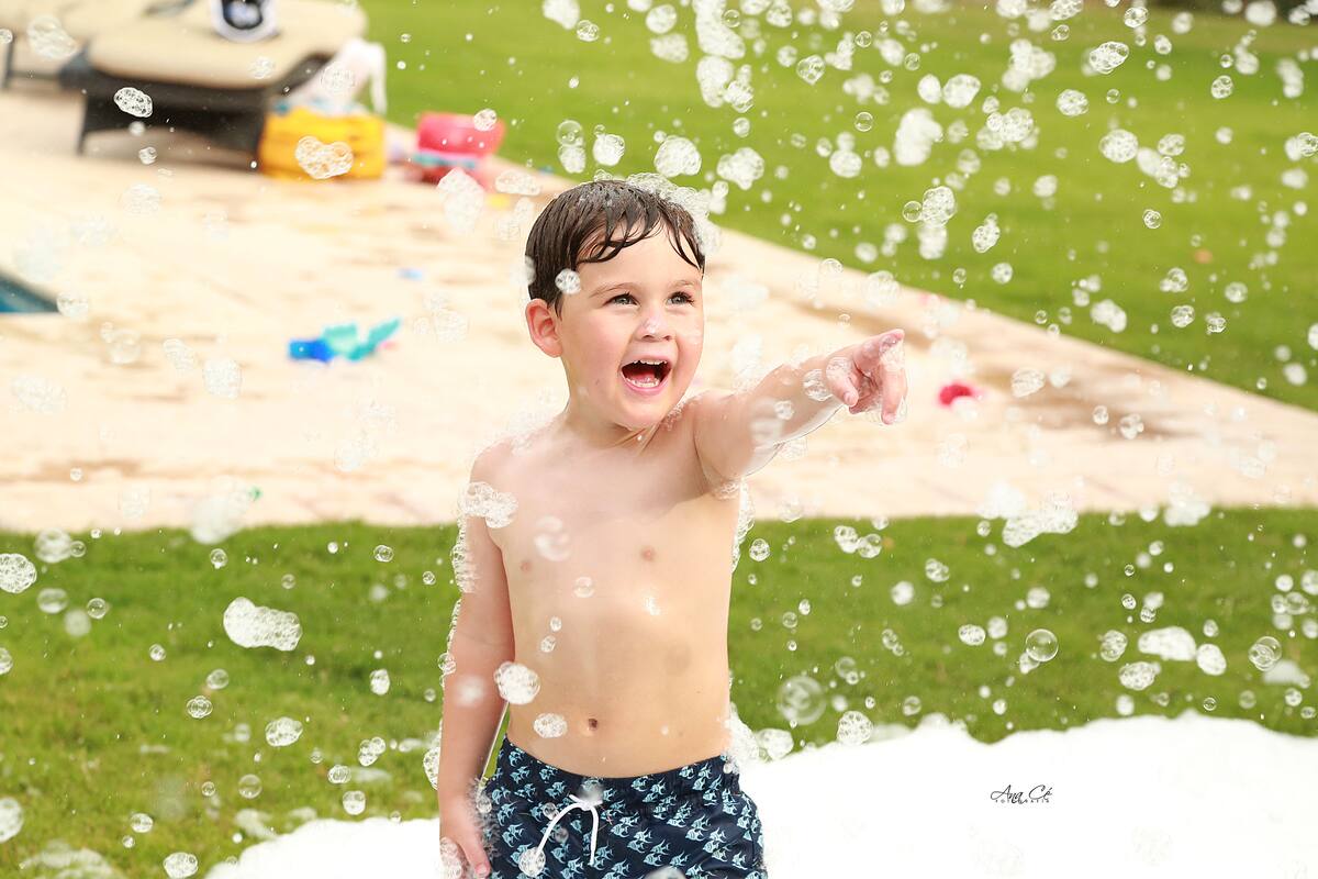 Chemita Osorio Almada cumple 4 años y festeja ¡A toda velocidad!