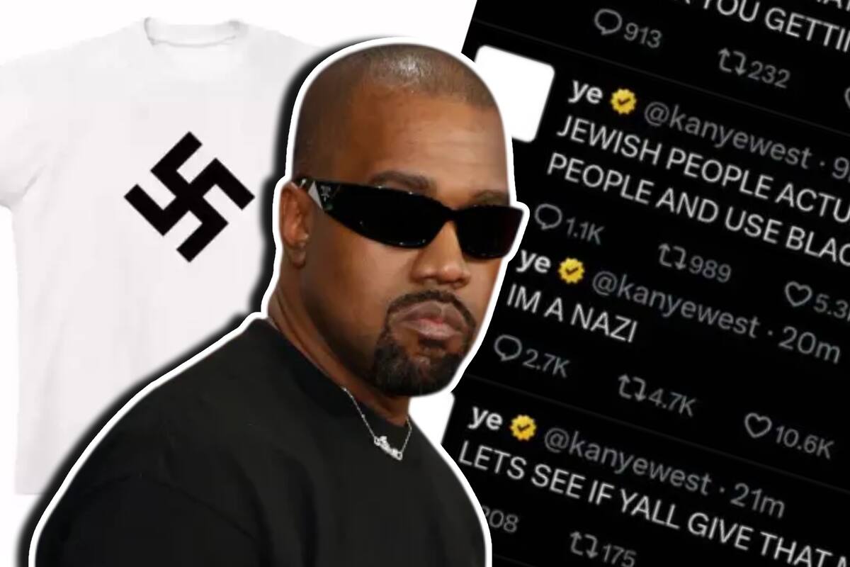 Ex empleada de Kanye West lo acusó de amenazarla por ser judía; “bienvenidos a su primer día trabajando para Hitler”