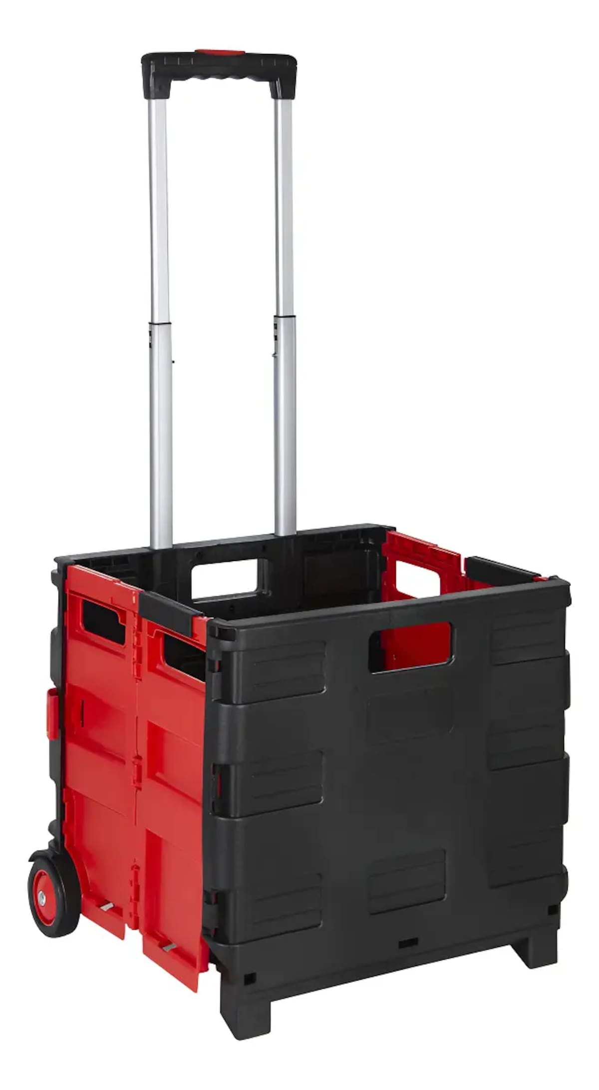 Carrito de compras plegable ligero en color rojo | Mercado Libre