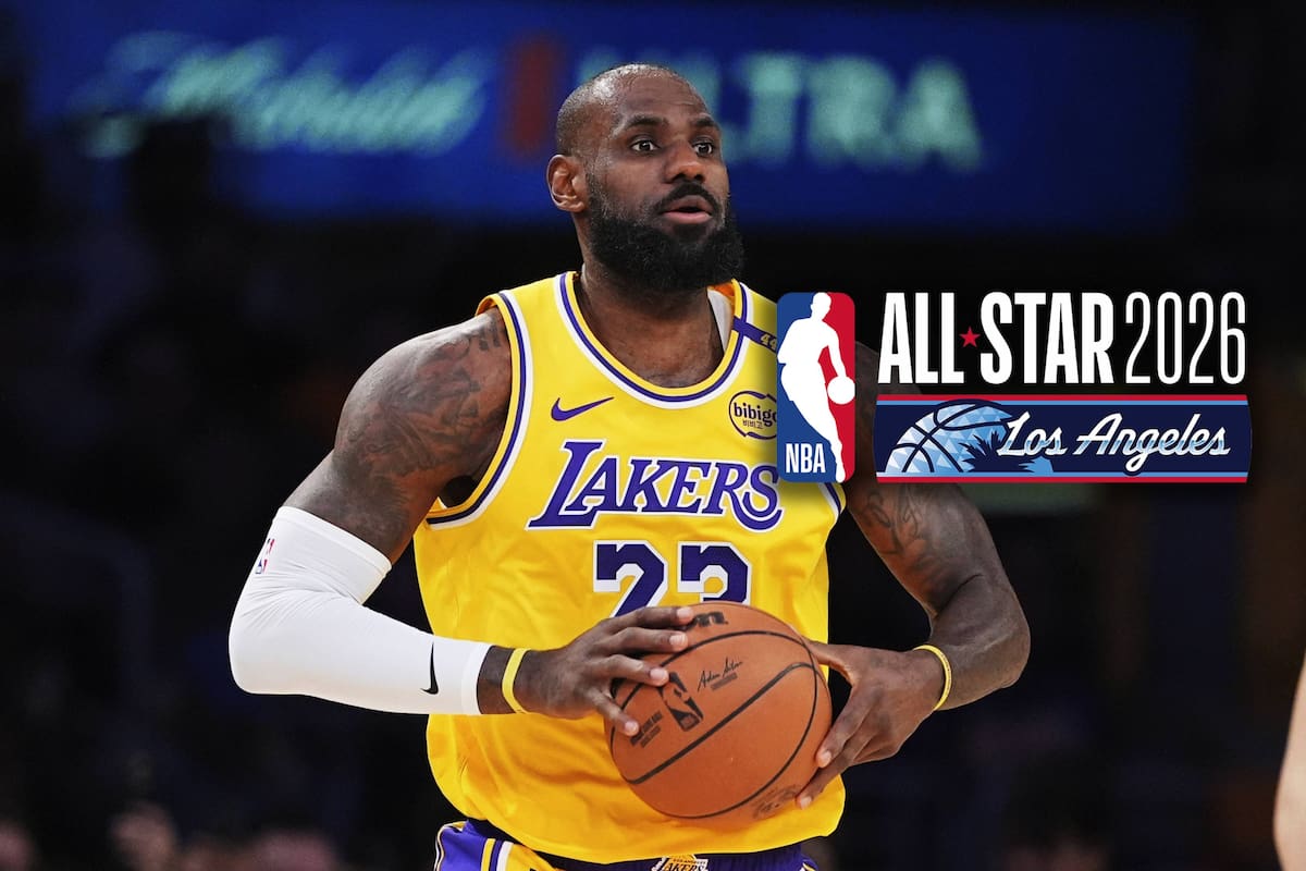 LeBron James queda fuera del equipo titular del NBA All-Star Game por primera vez en 22 años