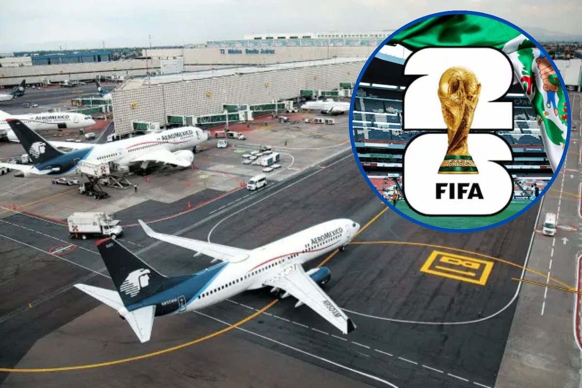Mundial 2026 llevaría al AICM a su máxima capacidad, con hasta 50 millones de pasajeros