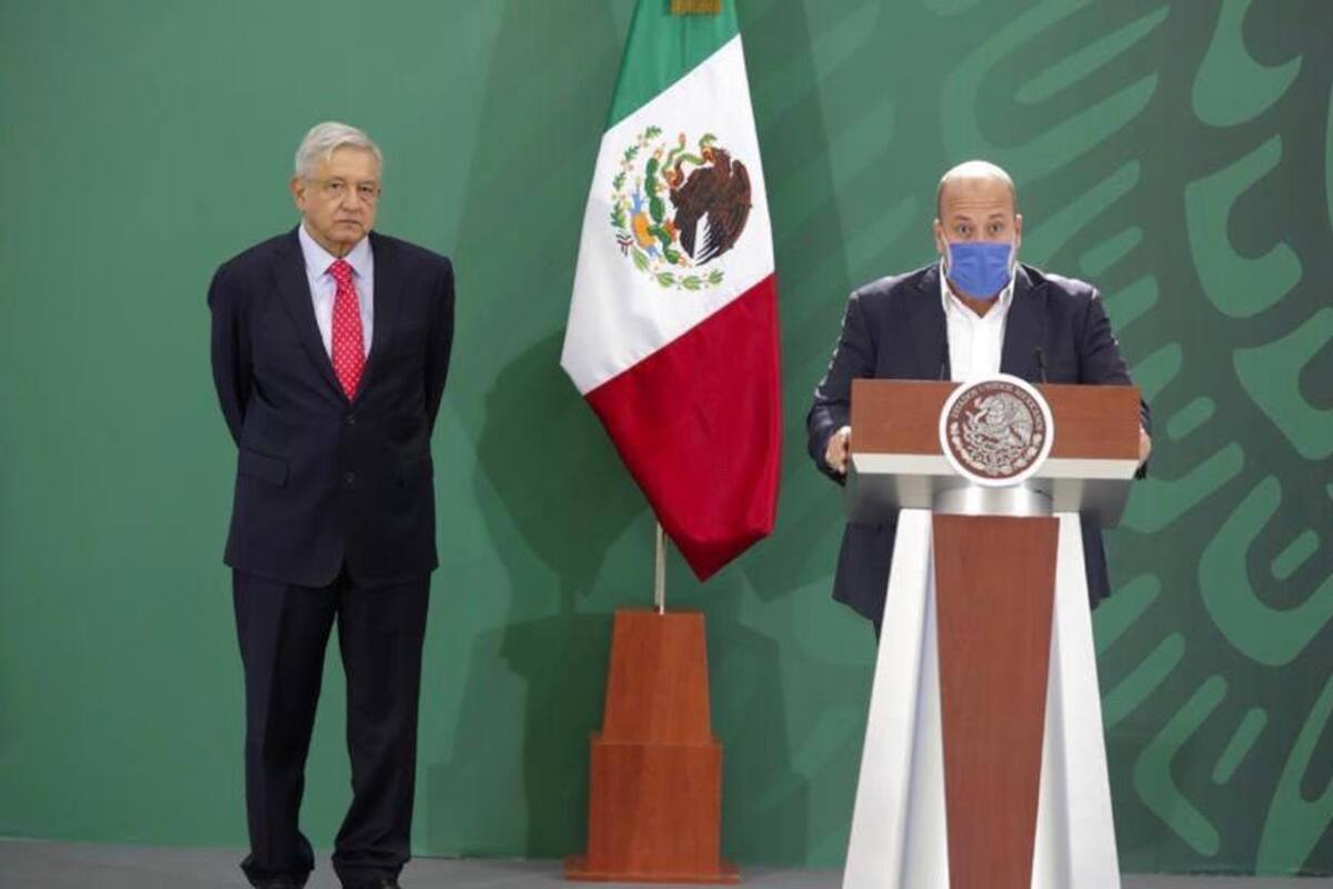 Ni se confrontará ni someterá al gobierno federal: Enrique Alfaro en visita de AMLO