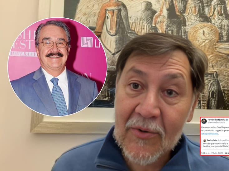 Noroña explota contra Pedrito Sola tras lanzar críticas sobre el accidente del Tren Interoceánico: “Lambiscón”