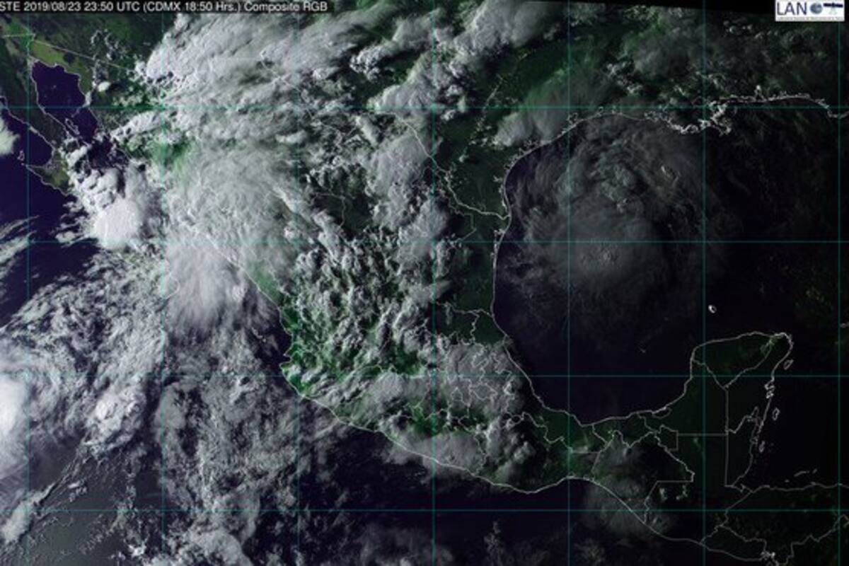 Prevén lluvias muy fuertes en Sinaloa, Sonora, BCS, Chihuahua y Durango