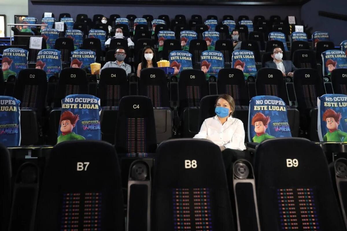 Las reglas para acudir al cine con las nuevas normas sanitarias