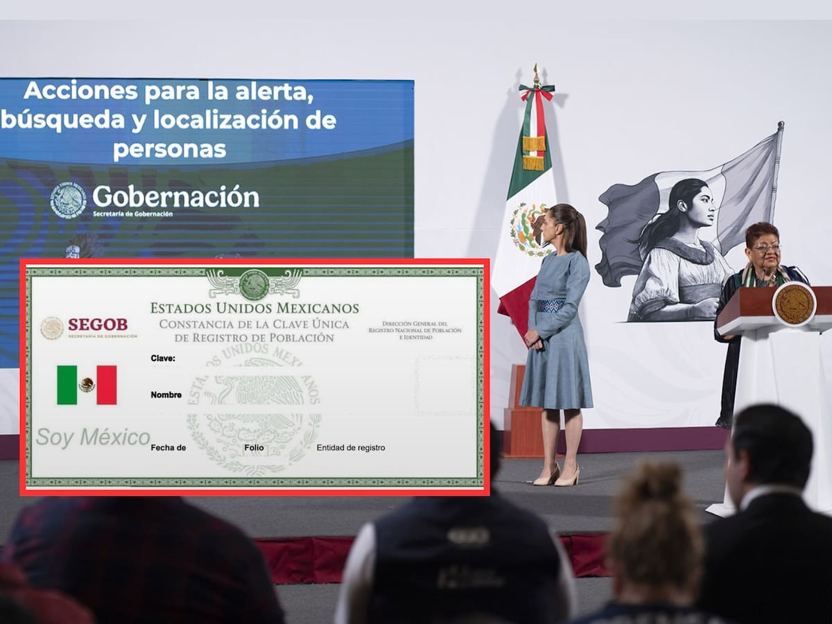 CURP biométrica. | Crédito: Presidencia/Especial