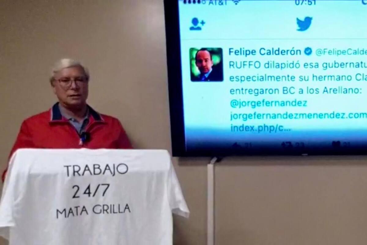 Afirma Gobernador que el narco entró a BC por el hermano de Ruffo
