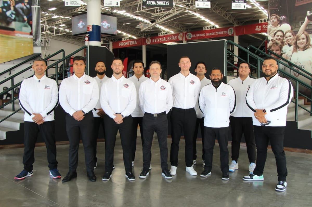 El cuerpo técnico de Tijuana Zonkeys ya está listo para la Temporada 2025.